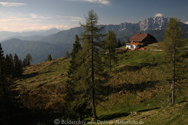 Berghaus Naturidylle in Alpenlandschaft Kärnten