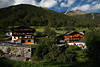 Obermauern Naturidylle Virgental Dorfhäuser Pension mit Alpenblick Hohe Tauern Gipfel