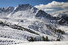 005182_Brunköpfl Fotos 2419m hoher Alpengipfel über Osttirols Winterlandschaft Lärchenbäume im Schnee