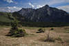 Postalm karge Berglandschaft Hochebene Plateau Foto vor Alpengipfel Naturbild
