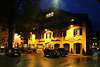 Gasthof Kendler in Sankt Gilgen Abendlichter Nachtsfoto schöner Urlaub am Wolfgangsee