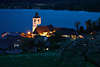 Sankt Wolfgang-See Nachtsbild Wasser Landschaftsfotografie romantische Seepanorama
