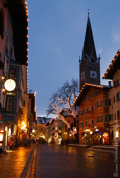 Kitzbühel Altstadt Adventszeit Weihnachtszeit