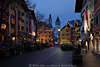 Kitzbühel Foto Adventszeit Lichter Abend Winterbild City Kirchtürme Blick Tirol Weihnachten