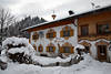 Gasthof Wiesenseehof in Schnee verschneit am Wiesensee Einkehrmöglichkeit Bild