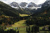 Wildental Almwiesen Alpengipfel Naturfoto von Kleinwalsertal Hochgebirgstal