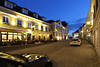 Melk Gasse zur Post Nachtfoto Altstadt Romantik Hotel Strassenbild Reise Unterkunft Restaurant