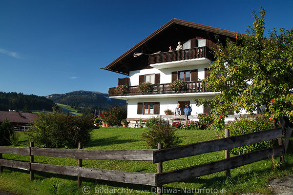 Haus Althaus in Oberallgäu Fischen-Berg Gartenidylle schöne Unterkunft