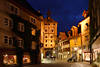 Schnetztor Nacht historische Gasse Konstanz Mittelalter Romantik Nachtlichter