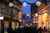 Weihnachtsmarkt Celle schne Altstadtkulisse Nachtlichter Fachwerkhuser Adventdekor