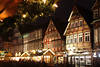 Altstadt Celle historische Fachwerkhuser Weihnachtsmarkt Advent Nachtlichter