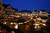 916244_Goslar Weihnachtsmarkt Panorama Foto Marktplatz romantische Stimmung Altstadt Huser blaue Stunde