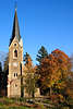 510696_Schierker Kirche in Herbstfarben Sonnenschein, Gottes Haus im Harzer Luftkurort auf ca. 600 m Seehhe