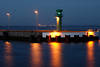 Bsum Leuchtturm Hafenlaternen Nachtlichter Meldorfer Bucht Nordsee West-Holstein