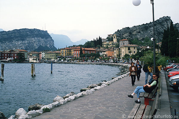 Torbole Uferpromenade Gardasee um 1997
