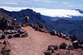 Roque de los Muchachos Besucherplattform über Krater Caldera de Taburiente Foto La Palma Reise