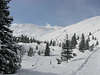 Bd0894_Bergtal im Schnee Winterfoto Bume weisse Berglandschaft im Skigebiet Kasprowy Wierch