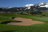 812896_ Golfplatz mit Herz mit Allguer Alpenblick Foto, Freizeitsport Reisetip: Aktivurlaub im Bergland