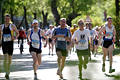 Hamburg Marathon helles Bild 5 Lufer in Reihe