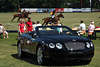 805191_ Schicke Autos wie Bentley Cabrio Limousine in Schwarzlack in Bild auf grner Wiese & hbsche Mdels