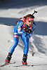 816202_Russen Biathleten Fotos: Maxim Tchoudov Aktionportrt auf Biathlonskiloipe beim Weltcuprennen auf Schneepiste