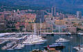 Monte Carlo HafenCity Skyline Foto Monaco Stadt Huser Panorama Tageslicht