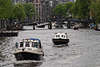 Amsterdam Jachten Grachtentour Bild Amstel Schiffsverkehr Landschaft Holland Flair am Wasser