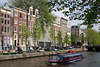 Herengracht Foto Schiffsreise in Amsterdam WasserLandschaft Frhling