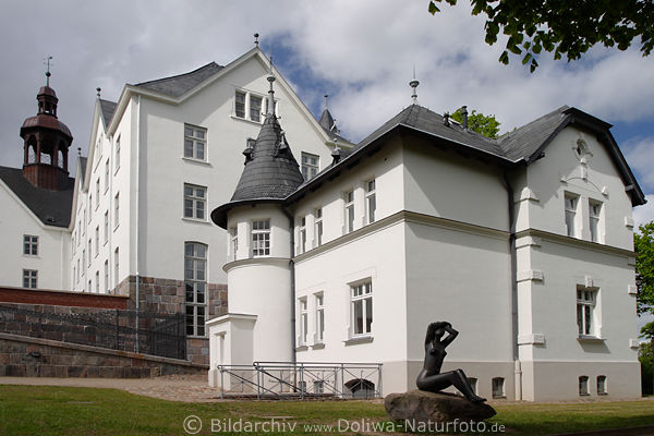 Schloss Plön Palast weisse Residenz Mauer Türme