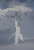 Bd1099_ Eiskirche Bilder in Schnee romantischer Landschaft Fogarascher Berge der Sdkarpaten bei Blea See