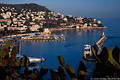 Franzsische Riviera Cote d'Azur Hafenstadt Nizza Meeresbucht